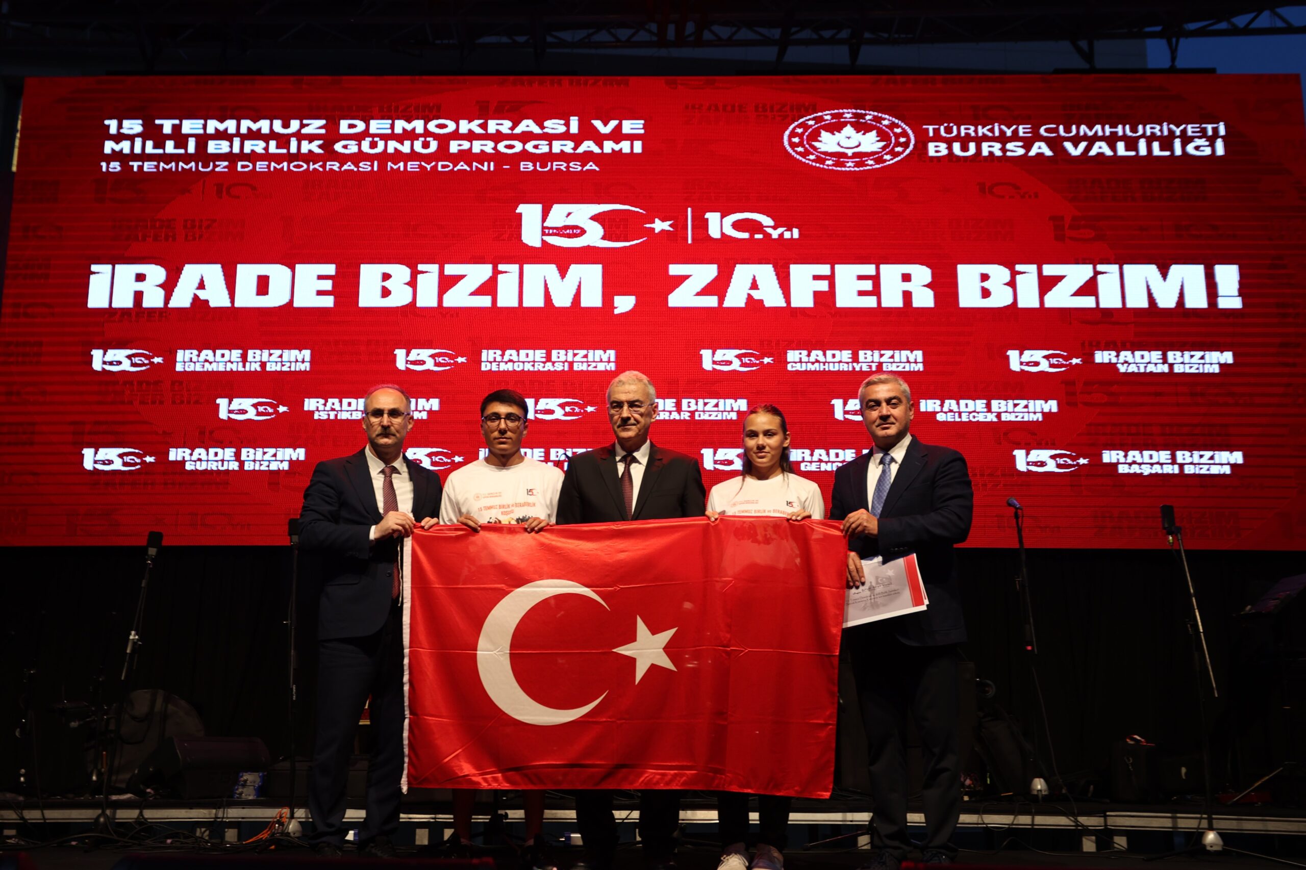 15 Temmuz’un 10. Yılında Bursa’da Milli Birlik Coşkusu