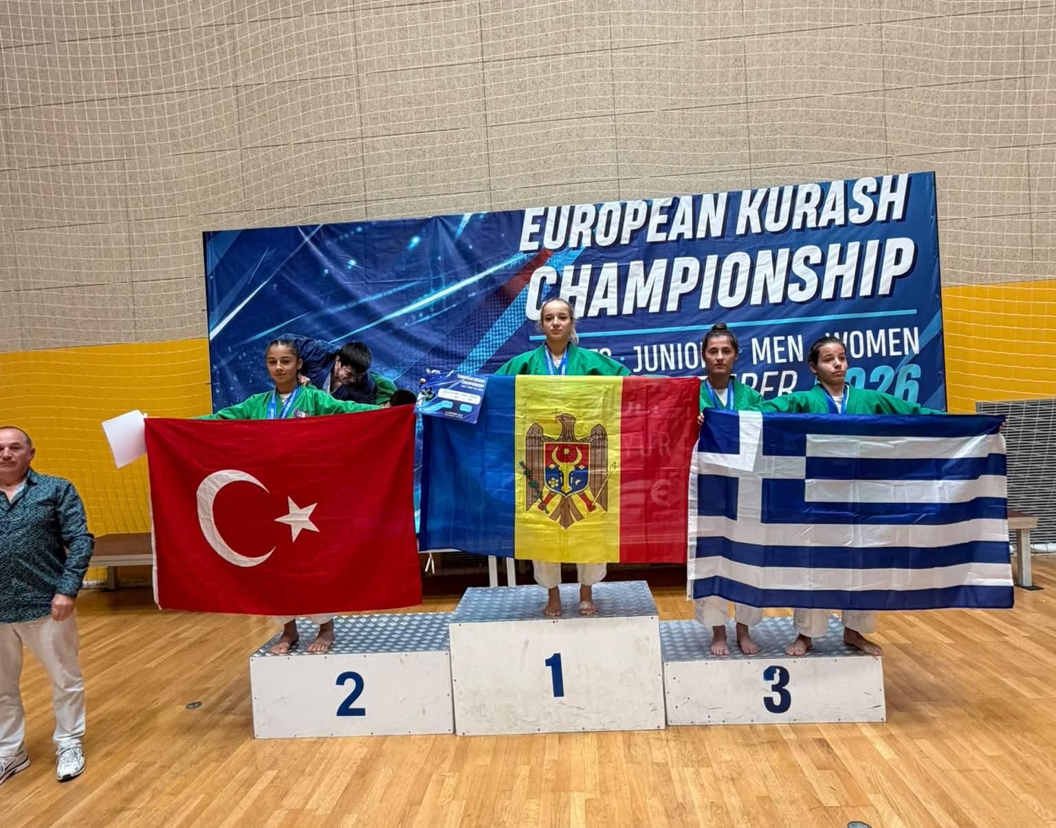 Kars’ın gururu Şeyma Ülbeği Avrupa İkincisi Oldu