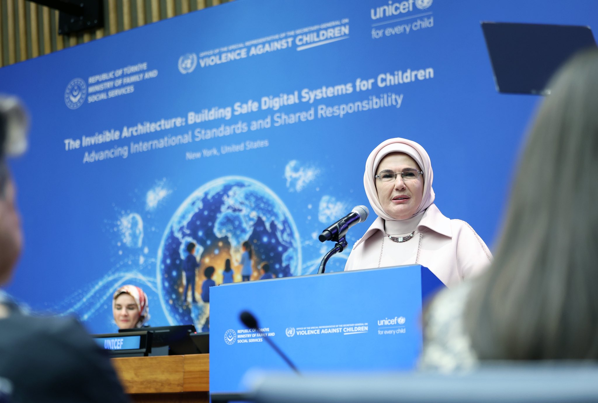 Emine Erdoğan New York’ta İklim, Çocuk Ve Kalkınma Zirvelerine Katıldı