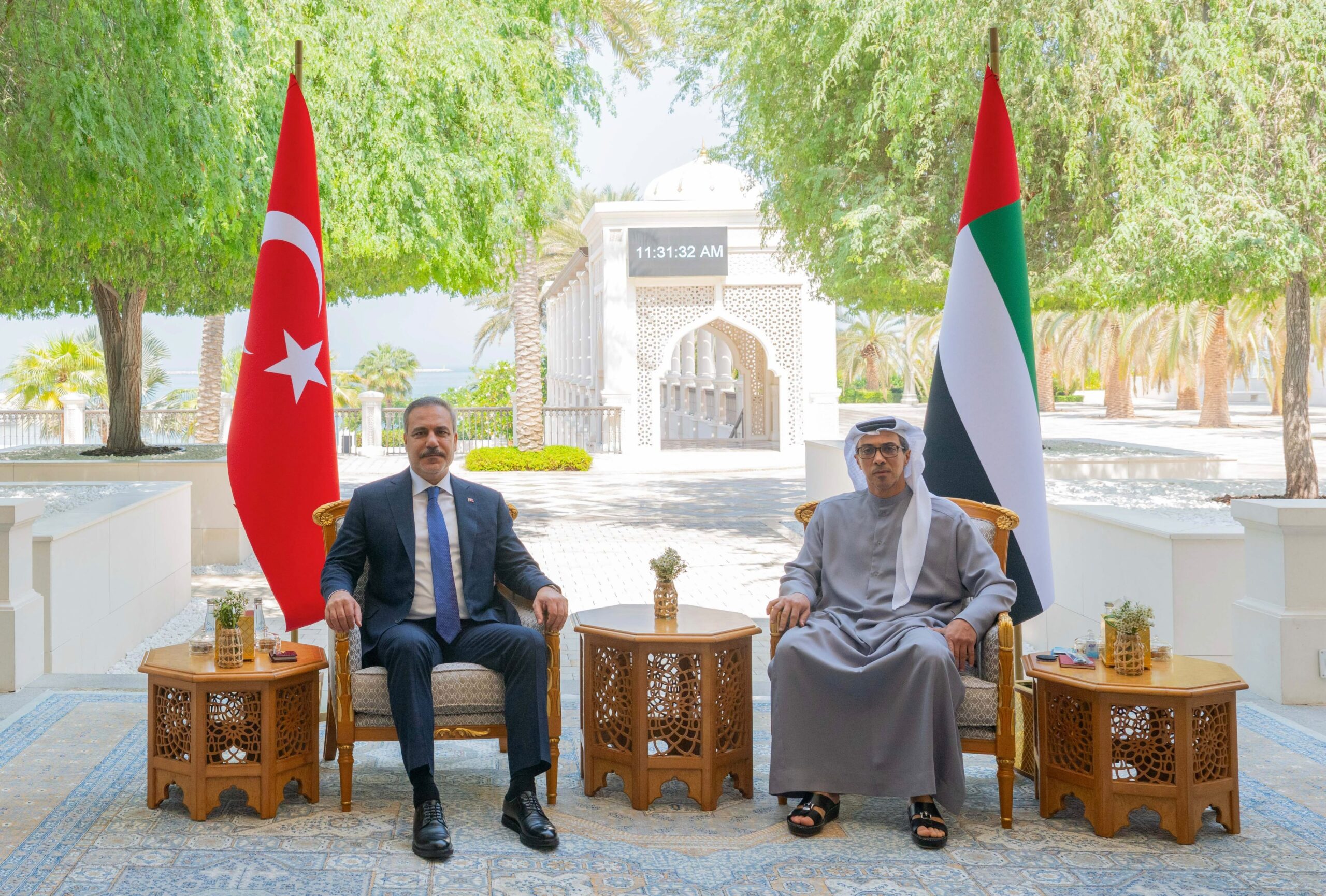 Bakan Fidan Abu Dabi’de Üst Düzey Temaslarda Bulundu