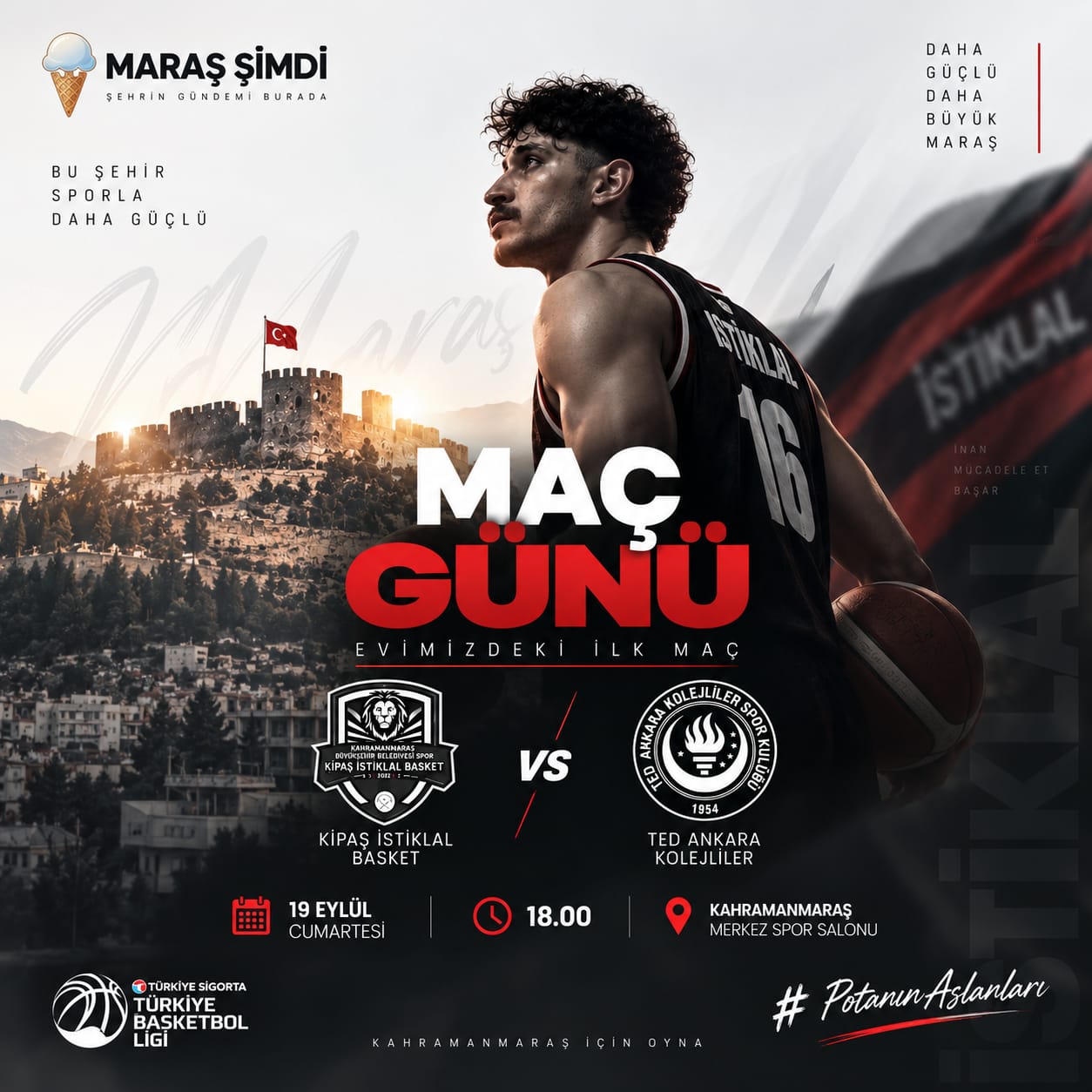 POTANIN ASLANLARI TARAFTARINI BEKLİYOR