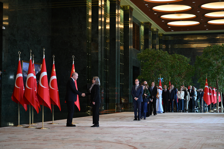 Cumhurbaşkanı Erdoğan, 29 Ekim Cumhuriyet Bayramı Tebriklerini Kabul Etti