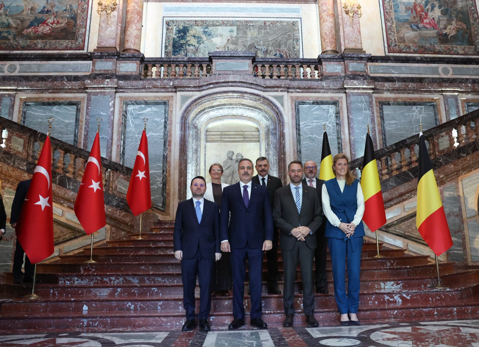 Bakanlar Düzeyinde Brüksel’de Kritik Türkiye-Belçika Zirvesi