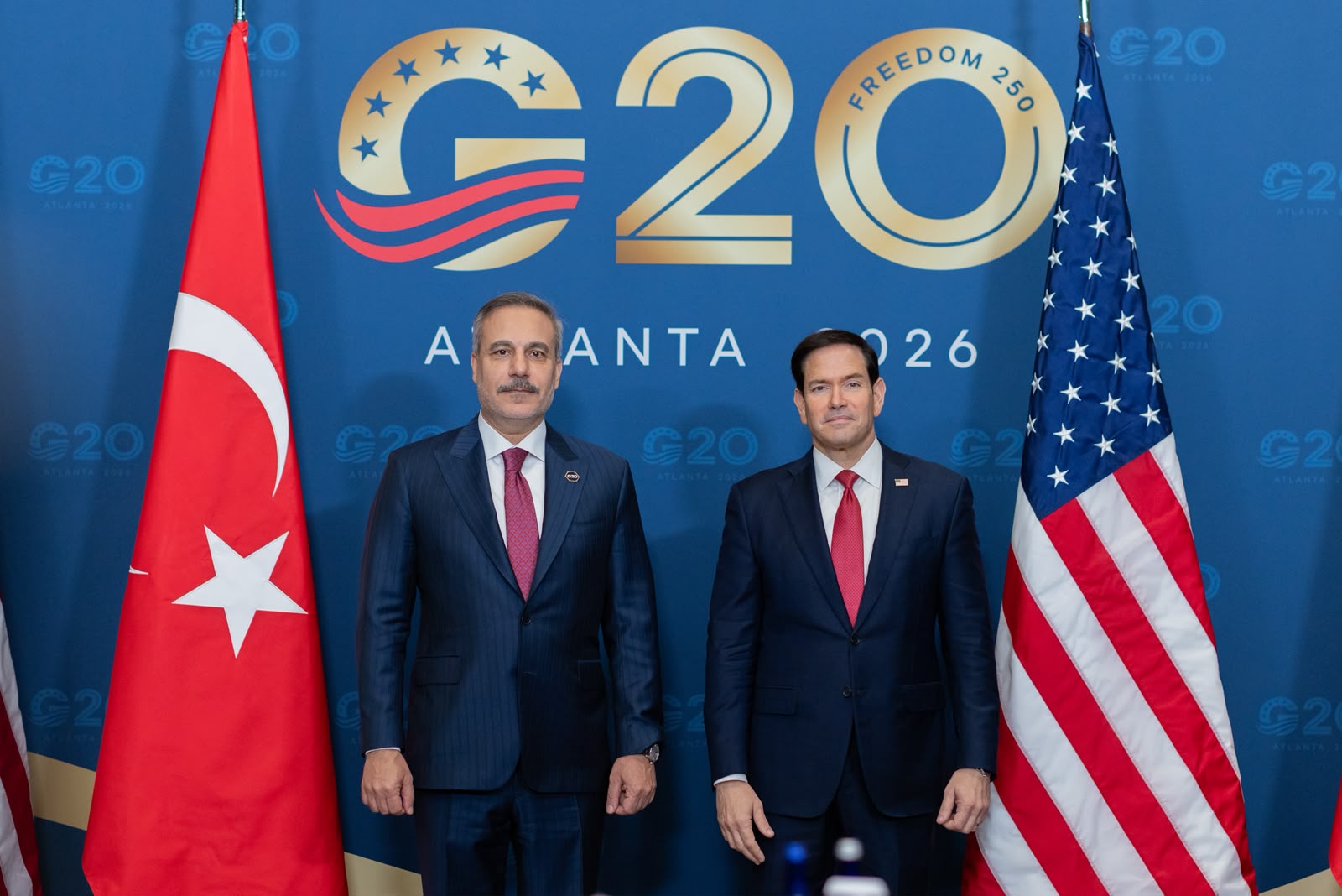 Bakan Fidan’dan Atlanta’da Kritik Temas: ABD’li Mekvidaşı Rubio İle Bir Araya Geldi