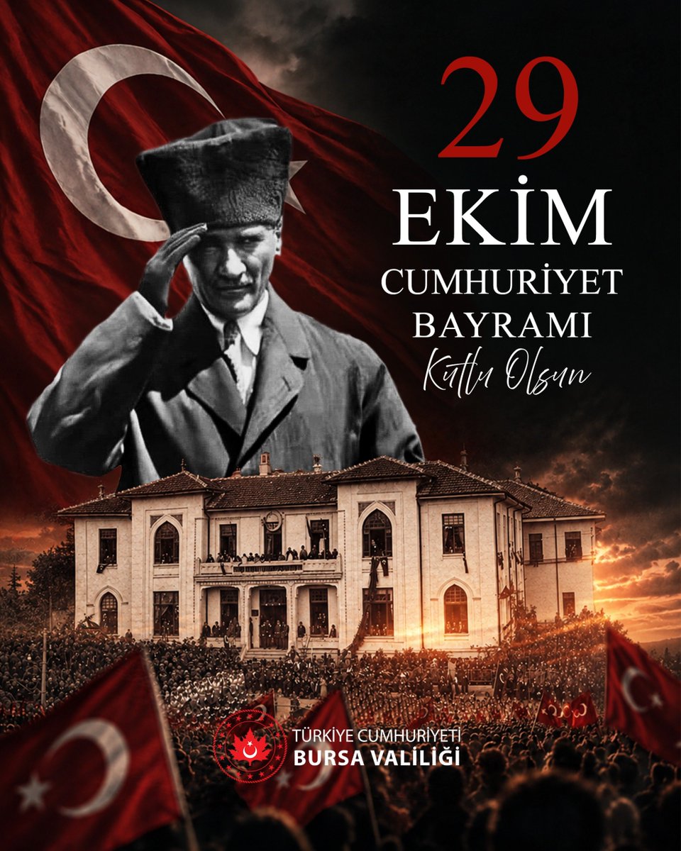 Bursa Valisi Erol Ayyıldız’dan 29 Ekim Cumhuriyet Bayramı Mesajı